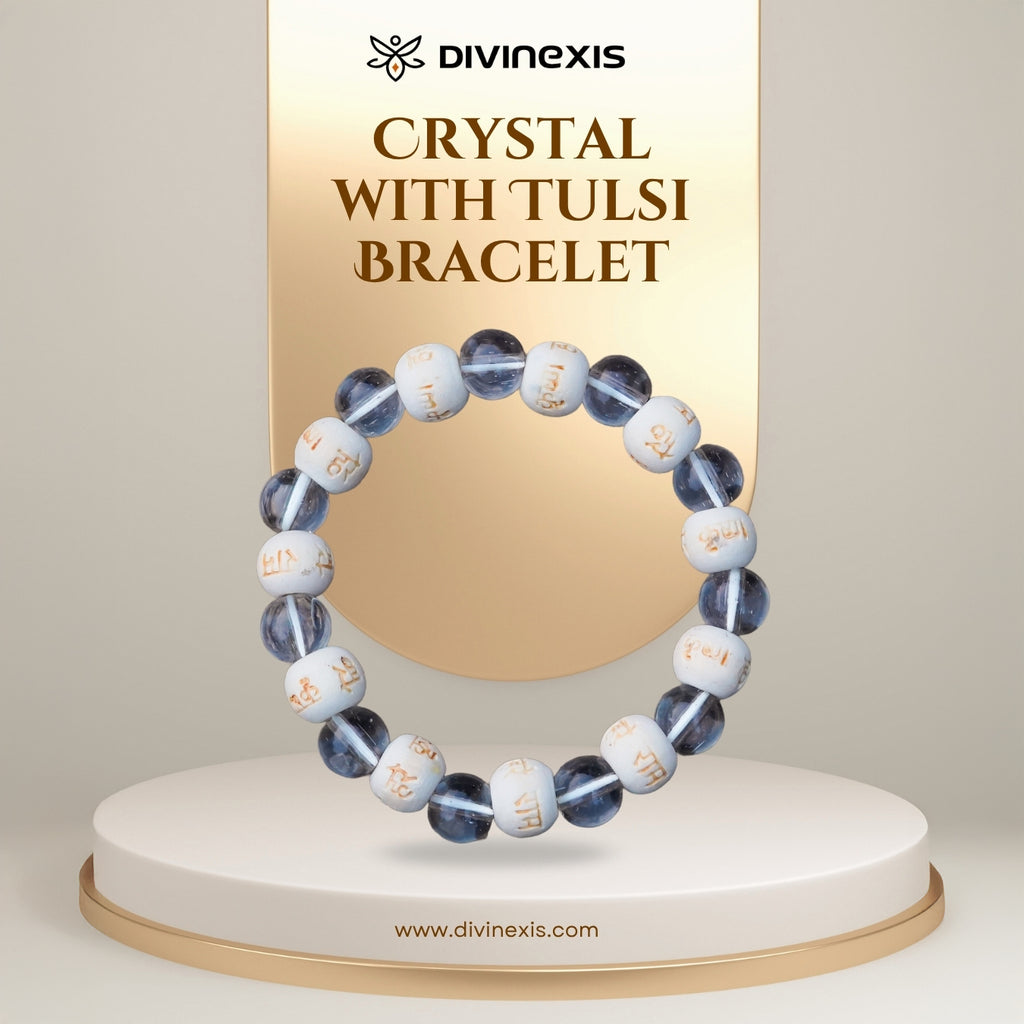 Crystal with Tulsi Bracelet