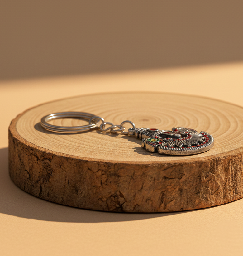Balaji Metal Keychain