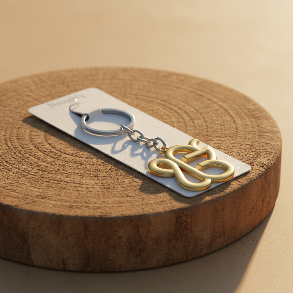 Ek Omkar Metal Keychain