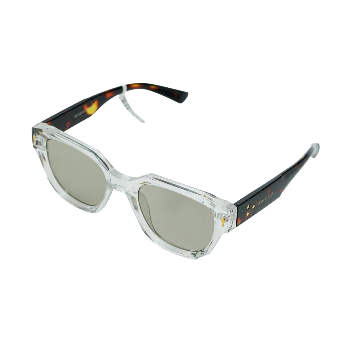 Clear White Stylish Sunglasses for Men & Women