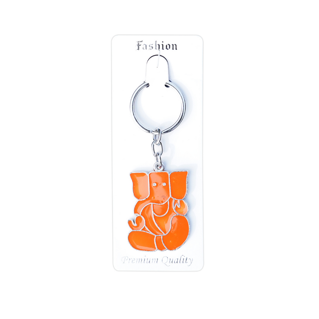 Lord Ganpati Ganesha Stainless Steel Keychain