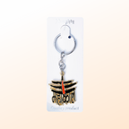 Lord Shiv Shankar Mahakal Stainless Steel Keychain