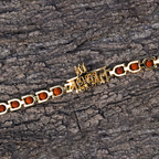 Rudraksha Gold Plated Mahakaal Bracelet for Men & Women