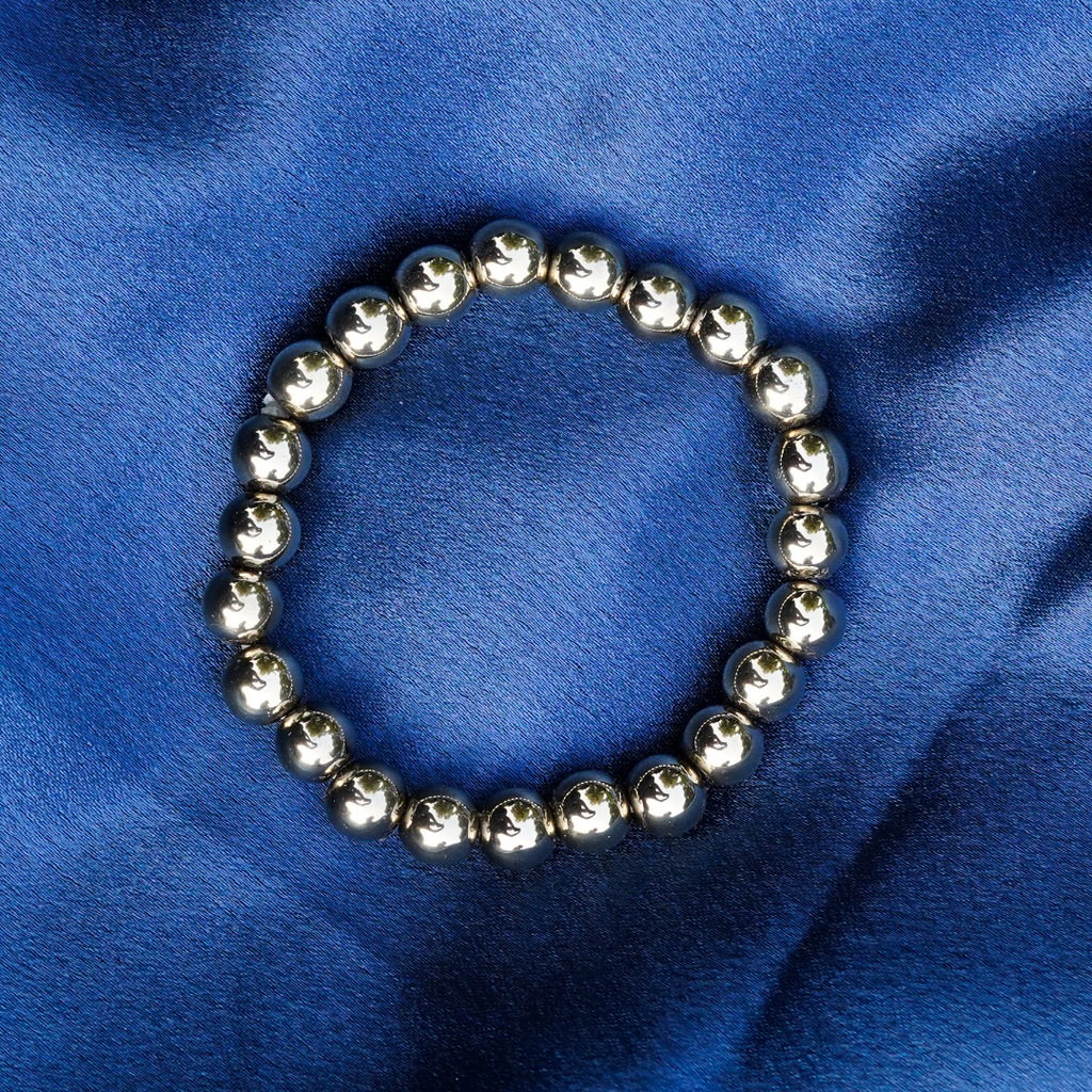 Natural Pyrite Wealth & Protection Bracelet