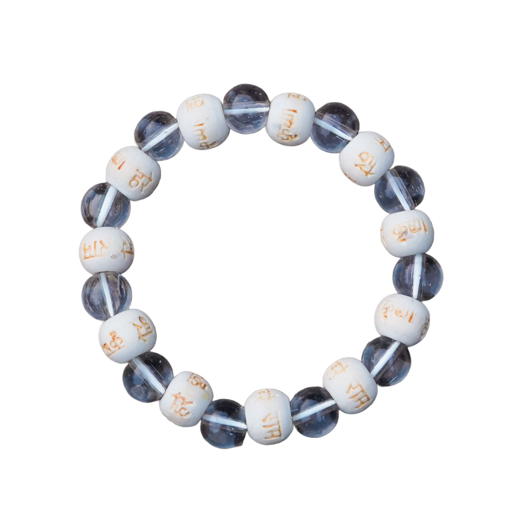 Crystal with Tulsi Bracelet