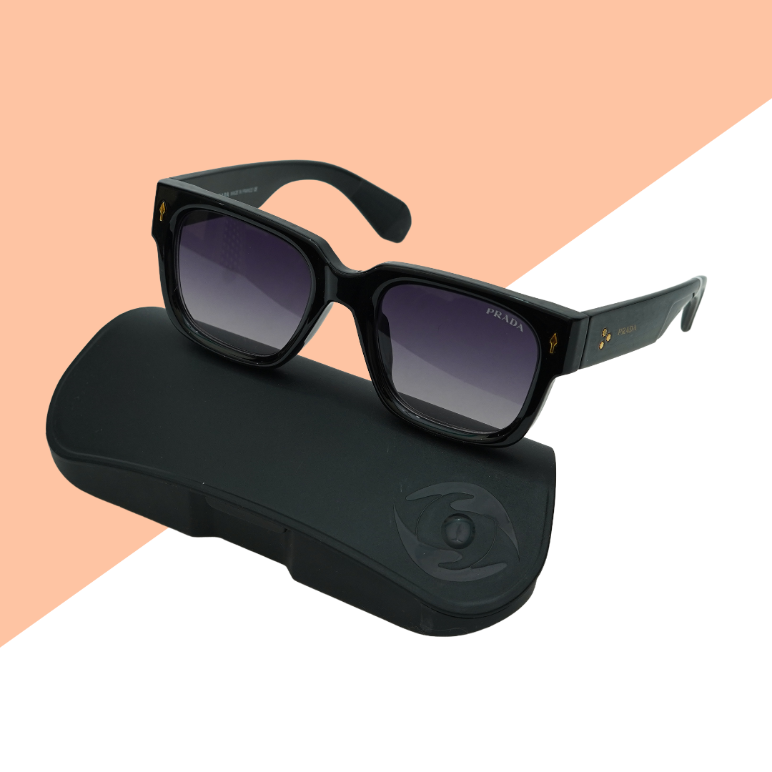 Black Stylish Unisex Sunglasses