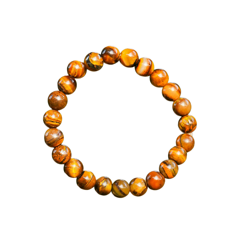 Tiger Eye Spiritual Bracelet for Strength, Focus & Good Luck