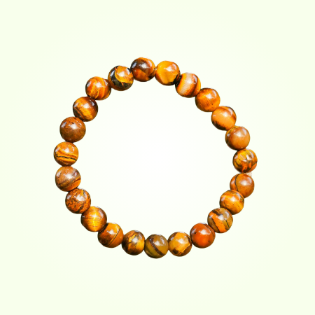 Tiger Eye Spiritual Bracelet for Strength, Focus & Good Luck