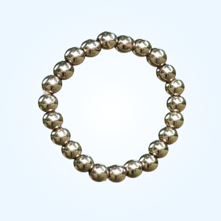 Natural Pyrite Wealth & Protection Bracelet